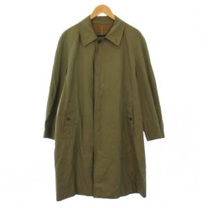 ヴィンテージ ステンカラーコート 50 カーキ
