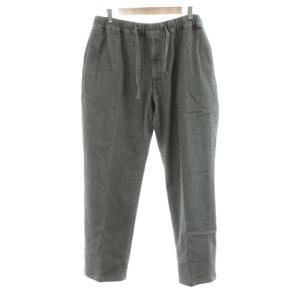 ストレッチブラックデニム イージーパンツ ジップフライ 50 グレー系 D0414FP /KU