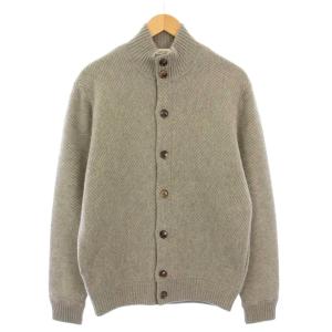 OasiZegna ニットカーディガン カシミヤ L グレージュ