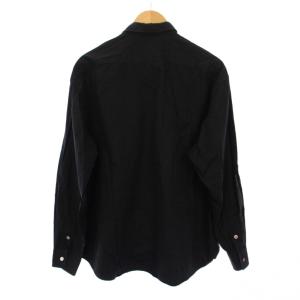 Porter Classic ROLL UP SHIRT ロールアップシャツ 長袖 M 黒 /KH