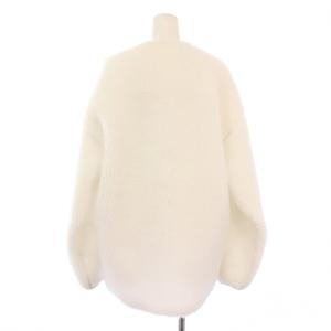 HYKE FAUX SHEARING JACKET フォーシャーリングジャケット フリースジャケット ボア 1 白