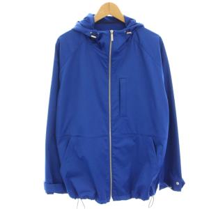 マウンテンパーカー ジャケット ジップアップ L 青 ブルー /HN