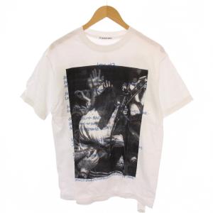 I’s あのちゃん Tシャツ カットソー 半袖 クルーネック プリント M 白 /BM