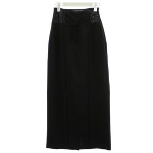 25SS PIN TUCK PENCIL CORSET SKIRT タイトスカート ミモレ ロング M