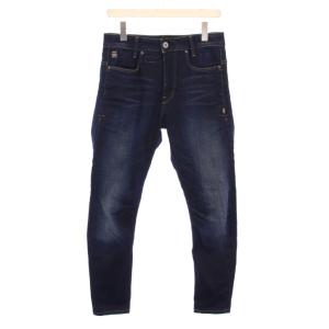 スランダーSS デニムパンツ ジーンズ ジップフライ ストレッチ W28 L32 インディゴ D22565-9518-071