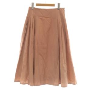 スカート ロング フレア 36 ピンク /AU