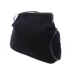 DRIES VAN NOTEN ハンドバッグ がま口 ブラック