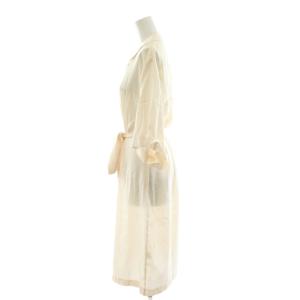 DRIES VAN NOTEN シャツワンピース シルク 36 ベージュ