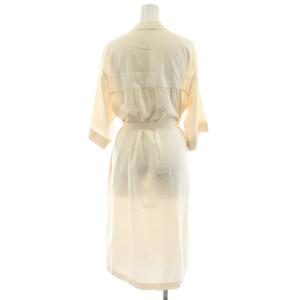 DRIES VAN NOTEN シャツワンピース シルク 36 ベージュ
