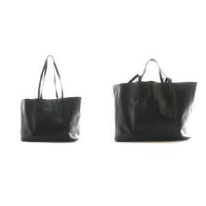 GIANNI CHIARIN トートバッグ ハンド 2WAY 黒 ブラック /SS OS