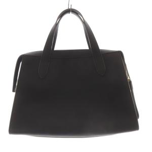 ハンドバッグ レザー 黒 ブラック /SR