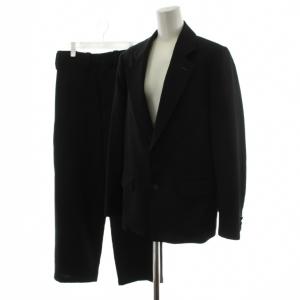 セットアップ 上下 ジャケット パンツ M 黒 ブラック ZU21FD409 ZU21FF416 /AN41