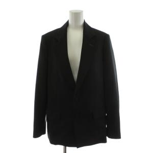 zucca セットアップ 上下 ジャケット パンツ M 黒 ブラック ZU21FD409 ZU21FF416 /AN41