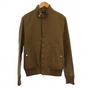 ブルゾン ジャケット ジップアップ ハイネック 48 カーキ /BM