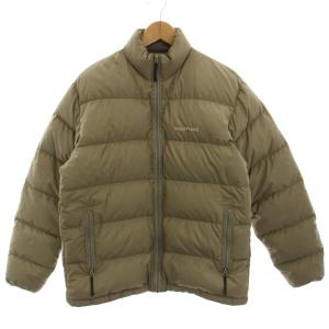 ネージュダウンジャケット ナイロン ジップアップ M カーキ 1101254 /HN