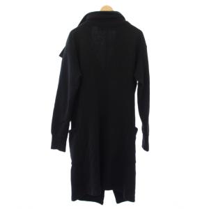 CABANE de zucca スプリングコート スウェット 春アウター M 黒 ZU52J218 /TK