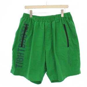 LABEL LOGO BOARD SHORTS ショートパンツ ハーフパンツ XL 緑 SU25-B07
