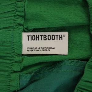 TIGHT BOOTH TBPR LABEL LOGO BOARD SHORTS ショートパンツ ハーフパンツ XL 緑 SU25-B07