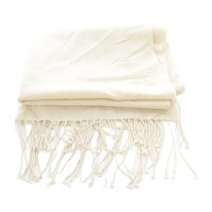 Chloe マフラー ストール フリンジ アイボリー /SR