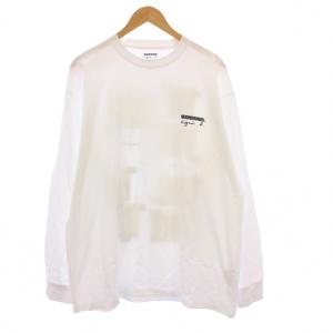NEIGHBORHOOD アニエスベー CREWNECK LS Tシャツ カットソー 長袖 XXL 白 2527270N-CSM05S