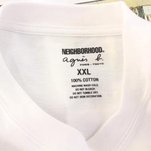NEIGHBORHOOD アニエスベー CREWNECK LS Tシャツ カットソー 長袖 XXL 白 2527270N-CSM05S