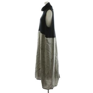 Y's ヨウジヤマモト SLEEVELESS KNITTED TURTLENECK DRESS ワンピース ミモレ