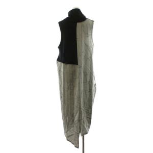 Y's ヨウジヤマモト SLEEVELESS KNITTED TURTLENECK DRESS ワンピース ミモレ