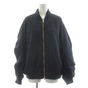 ツイル コクーン MA-1 ブルゾン 38 紺 ネイビー 36251992255 /KU