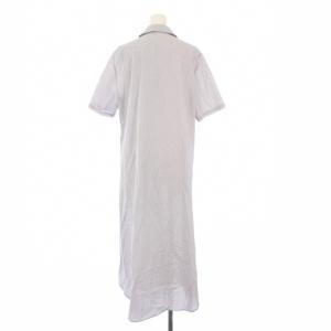 Y's ヨウジヤマモト シャツワンピース 半袖 ロング プリント 1 グレー YI-D01-027 /KH