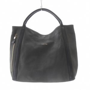 トートバッグ レザー ハンドバッグ グレー /SR OH