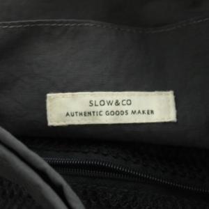 SLOW トートバッグ ハンドバッグ ショルダーバッグ グレー /AN11