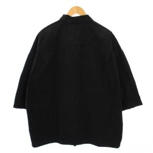 CASEY CASEY MILI VOLUME SHIRT L ブラック 24HC276