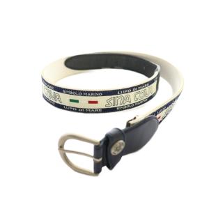 ベルト 白 ホワイト 紺 ネイビー /SS OS