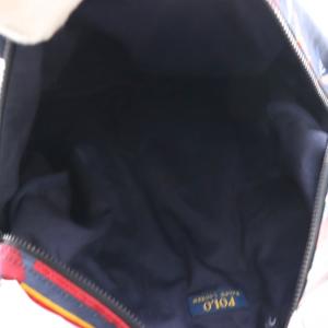 POLO RALPH LAUREN ボストンバッグ ショルダー 2WAY 総柄 マルチカラー 紺 ネイビー 緑 グリーン /SS OS