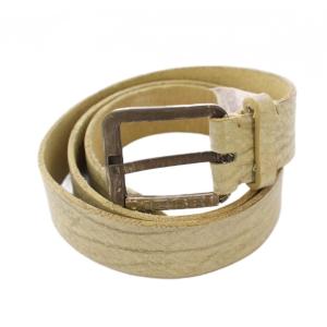 ベルト レザー ワンカラー 牛革 90/36 アイボリー /BB