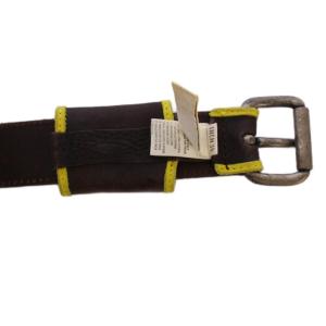 DIESEL ONFIRE 00CGK7 ベルト 牛革 90/36 茶 イエロー /BM