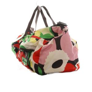 adidas ×マリメッコ Marimekko ボストンバッグ ショルダーバッグ マルチカラー 白 ホワイト 緑 グリーン