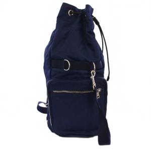 DIESEL BLACK GOLD ショルダーバッグ ナイロン 紺 /BM