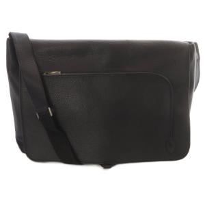 ショルダーバッグ レザー 黒 ブラック /SR