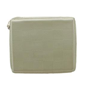 LOUIS VUITTON ダミエグラセ プチモネ Petit Monnaie 財布 二つ折り 小銭入れ ラウンドジップ レザー カーキ