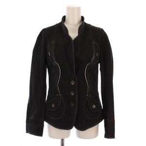 デザインデニムジャケット Gジャン ジージャン 38 グレー /BM