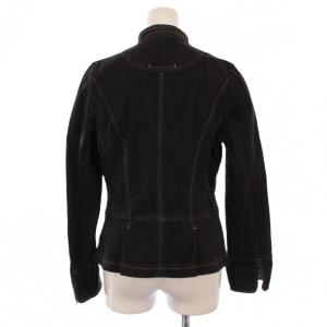 HIROKO KOSHINO デザインデニムジャケット Gジャン ジージャン 38 グレー /BM