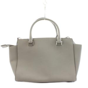 MICHAEL KORS ショルダーバッグ ハンドバッグ 2way レザー グレー /AN15