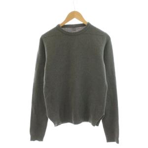 ニット プルオーバー カシミヤ M グレー RP02A7682