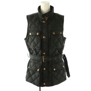キルティング ダウンベスト M ブラック /ES