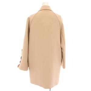 RED VALENTINO REDVALENTINO スカラップコート ステンカラーコート アウター フリル 38 ピンク P54101634 /YT