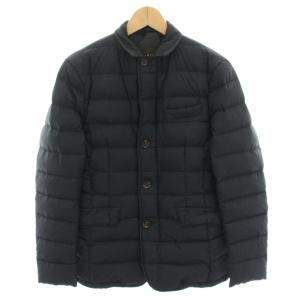 キルティングパデッドジャケット 44 ネイビー