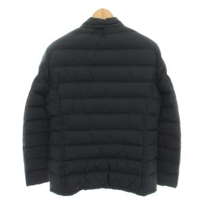 MOORER キルティングパデッドジャケット 44 ネイビー