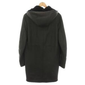 QUAI DE VALMY ムートンレザーコート 44 ブラック 1159-343-2621