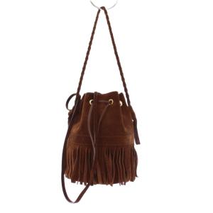 カーニバル スエード ショルダーバッグ 2WAY ブラウン